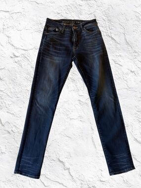 American Eagle Outfitters Men's Dark Indigo Slim Jeans